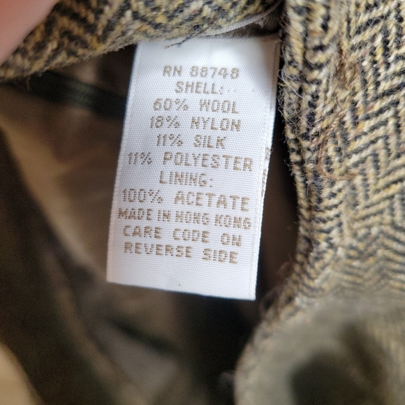 Vintage Brown Wool Maxi Skirt - Picture 13 of 14